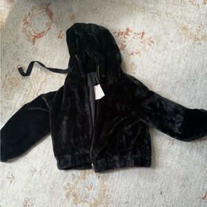 ✮⋆˙ Philosophy Faux Fur Zip Up NWT $98
